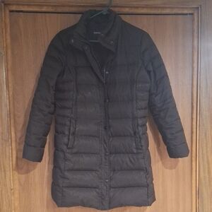 Lands' End Women's Puffer Coat Black